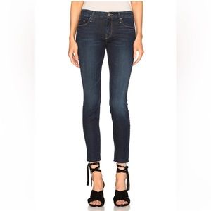 Mother denim Looker Ankle Fray in No Play